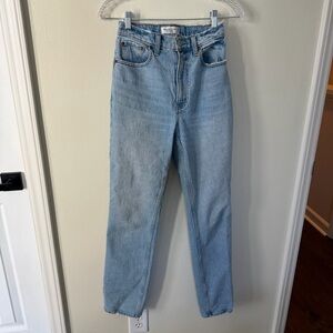 Abercrombie & Fitch Light Blue Straight Leg Jeans